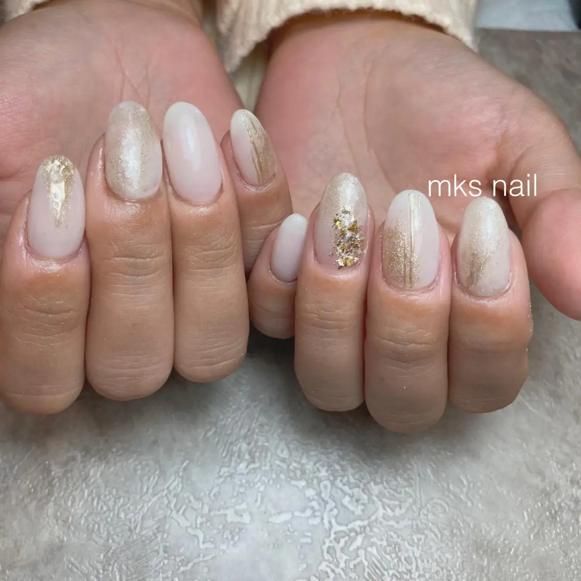 ネイル mks＊nail //  枚方長尾のネイルデザイン
