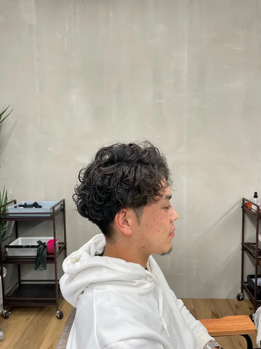 メンズ スペインカール 天神大名/パーマ特化 /ケントのヘアスタイル