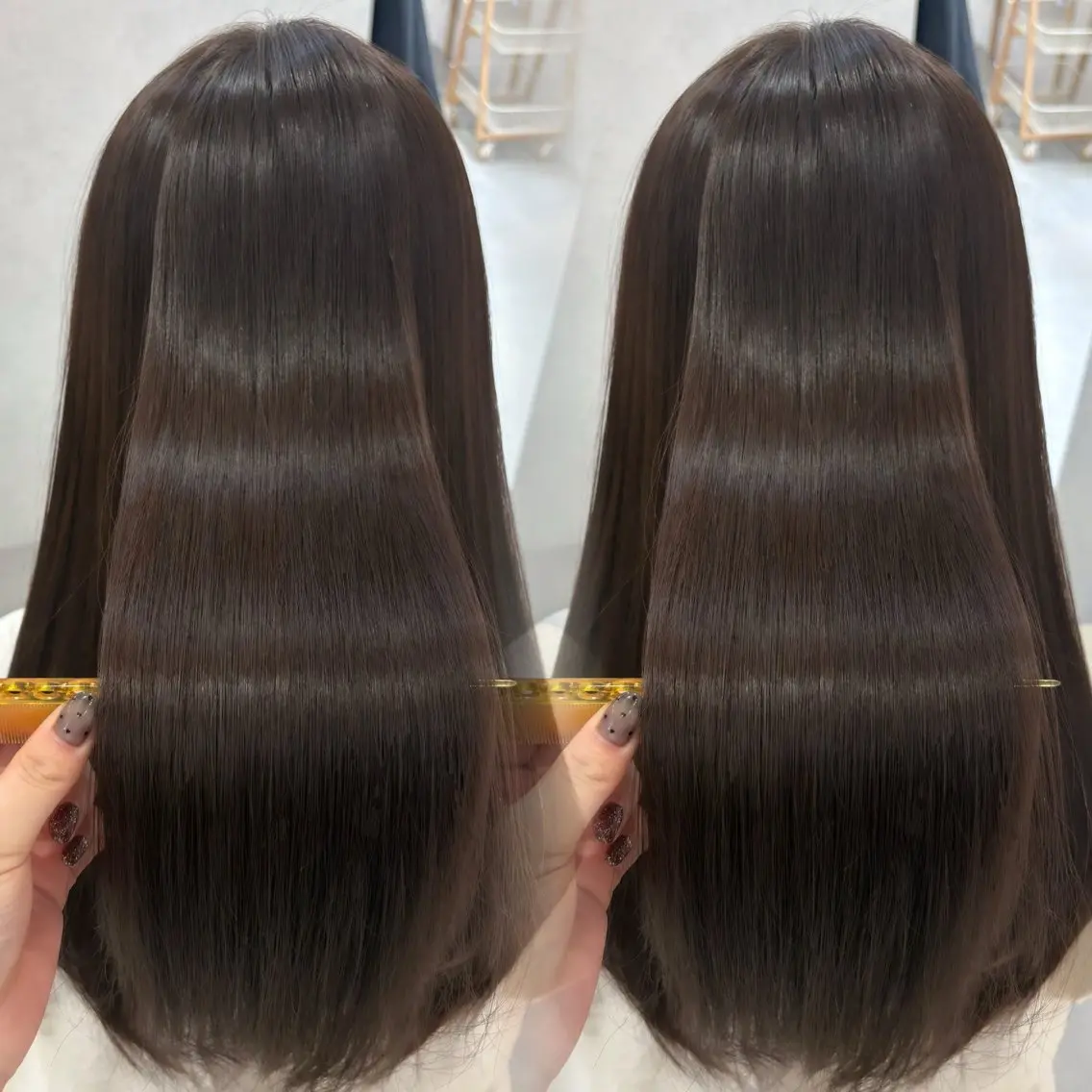 ロング カラー カット ヘアカラー 透明感/チョコカラー 💍TAMA💍のヘアスタイル
