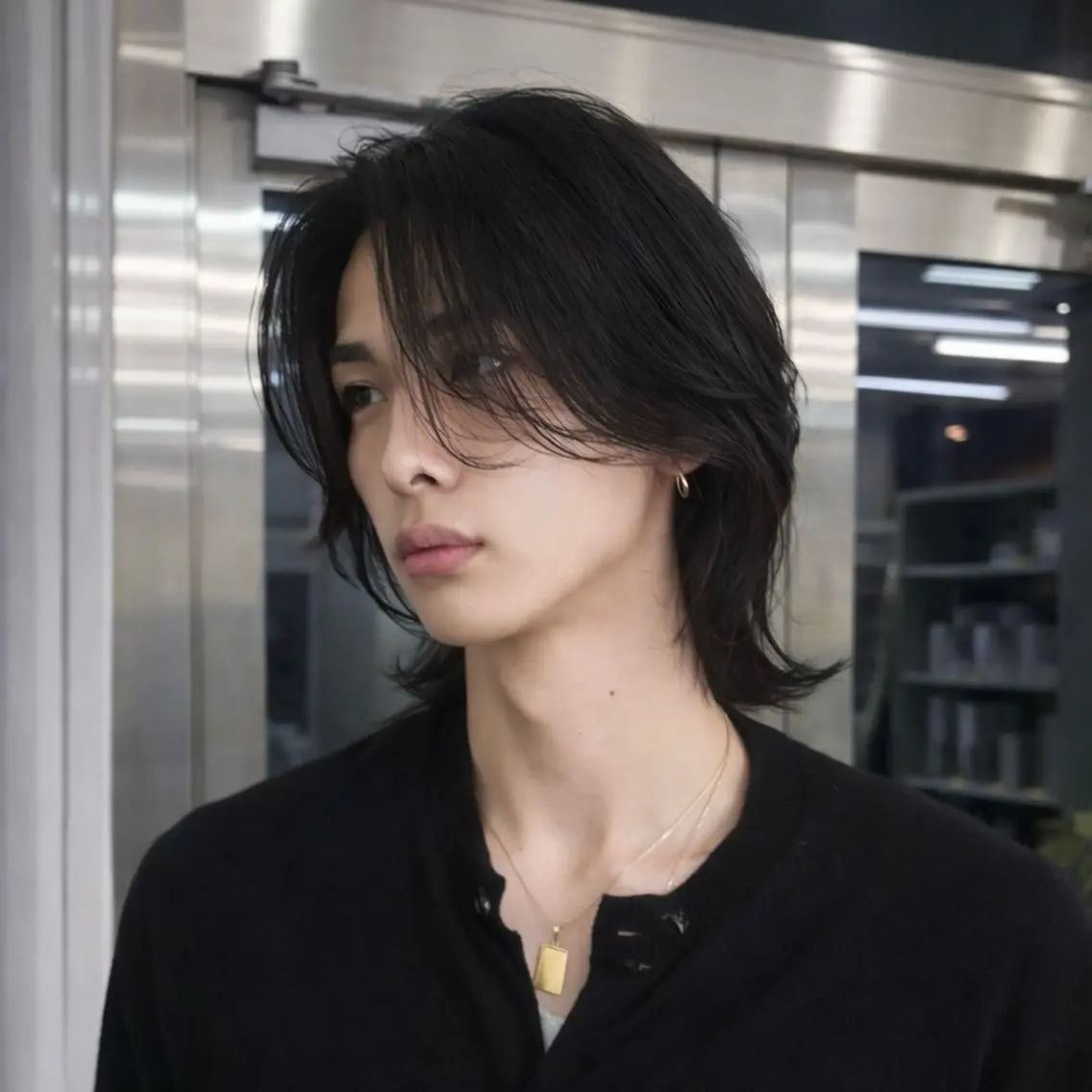 メンズ manami/ ハッシュレイヤーのヘアスタイル