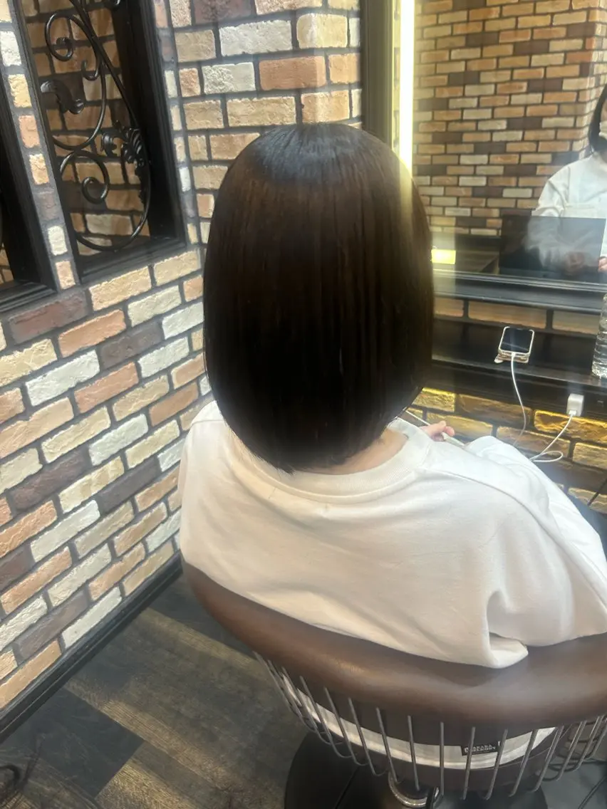 ミディアム カラー INOUE SAKIのヘアスタイル