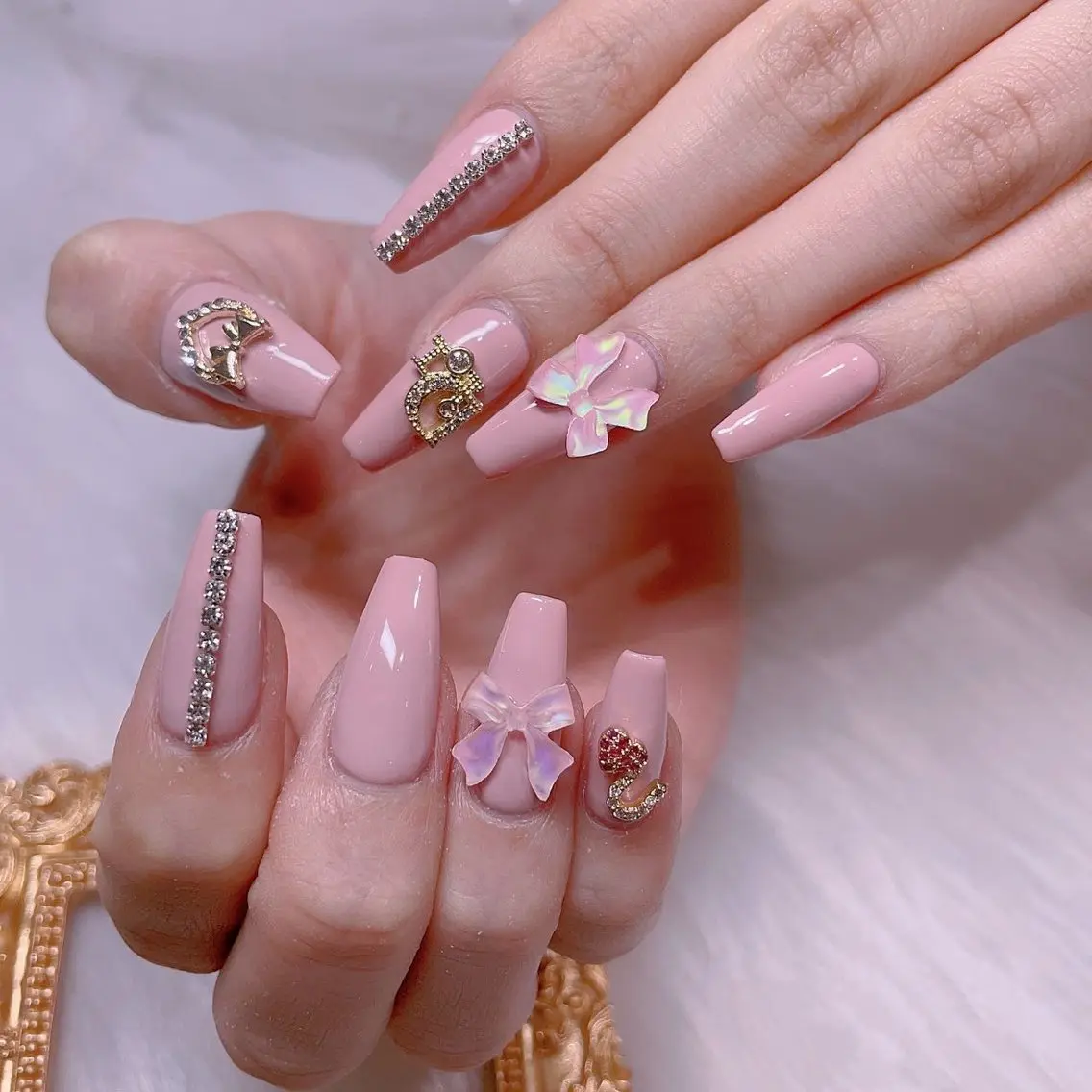 ネイル スカルプネイル Belle nail salon 新小岩のネイルデザイン