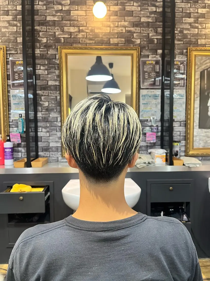 ショート メンズ カット 💈きかわ あさひ💈のヘアスタイル
