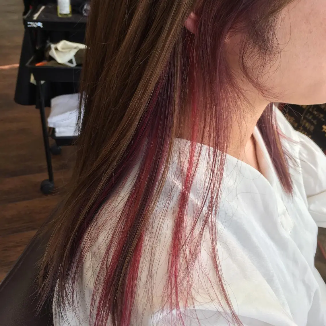 ロング カラー ブリーチ 三浦 健太郎のヘアスタイル
