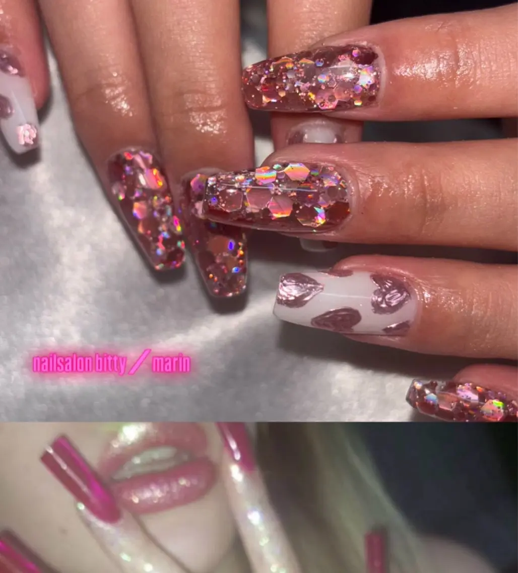 ネイル ハンドネイル Bitty💟 Marinのネイルデザイン