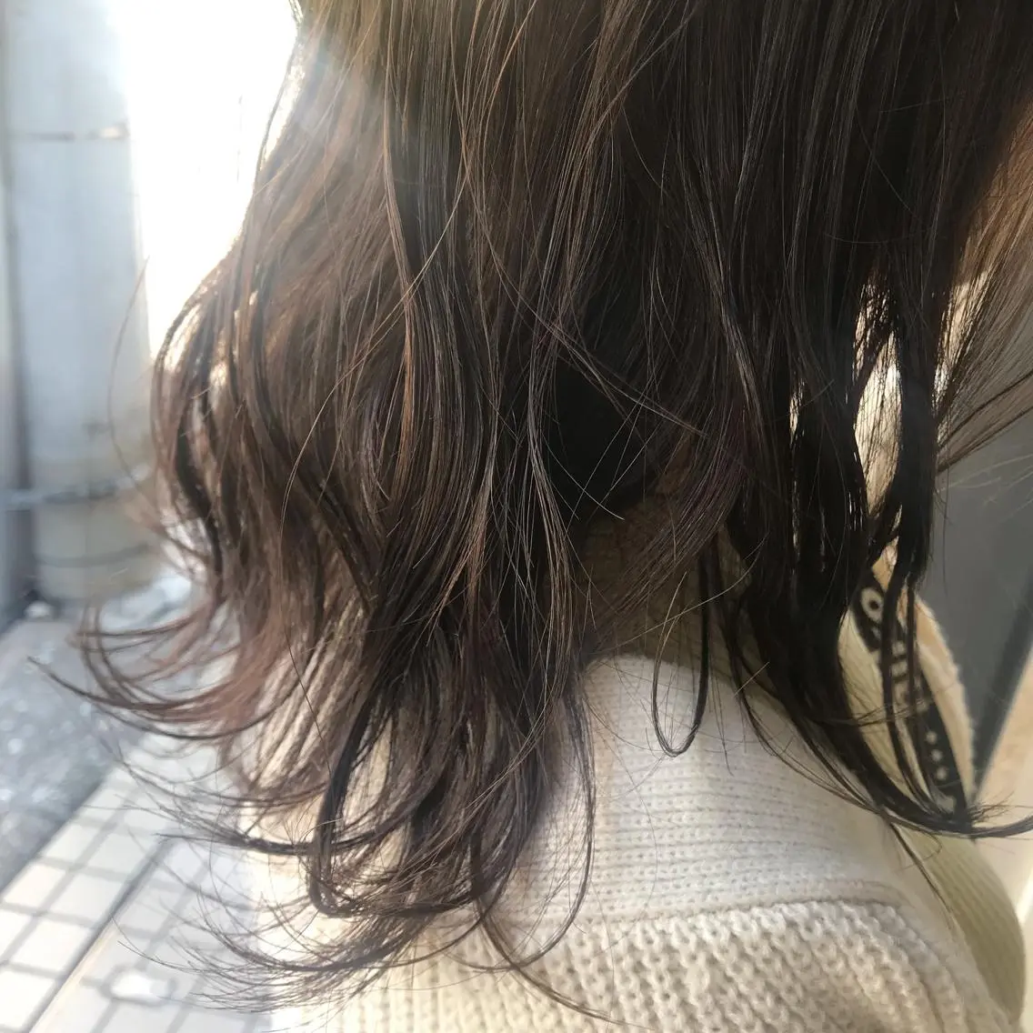 ミディアム カラー 透明感カラー 鎌田 愛のヘアスタイル