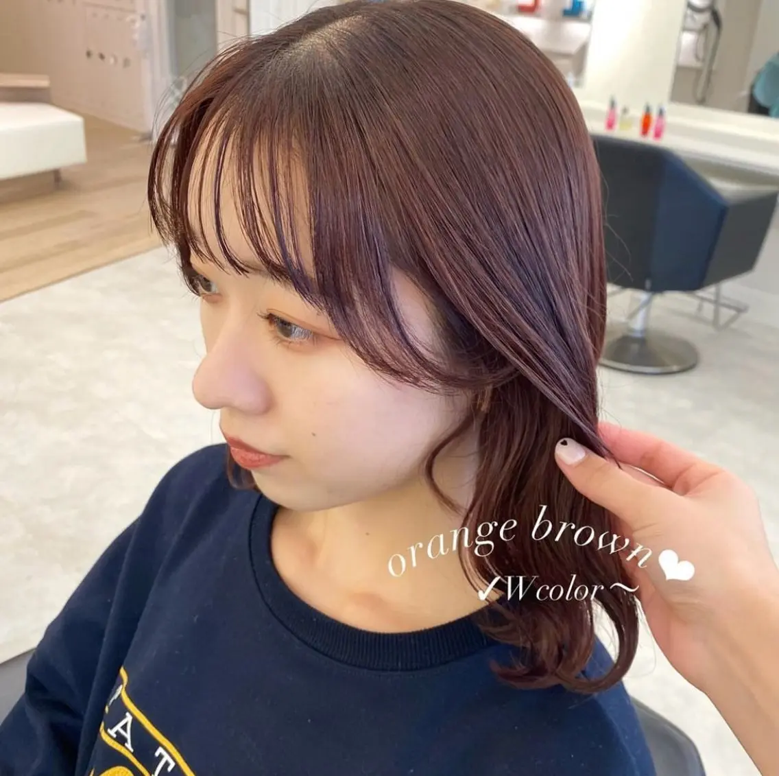 👱🏻‍♀️トレンドヘアに大変身【前髪＋お顔周りカット】🪽🪄の写真