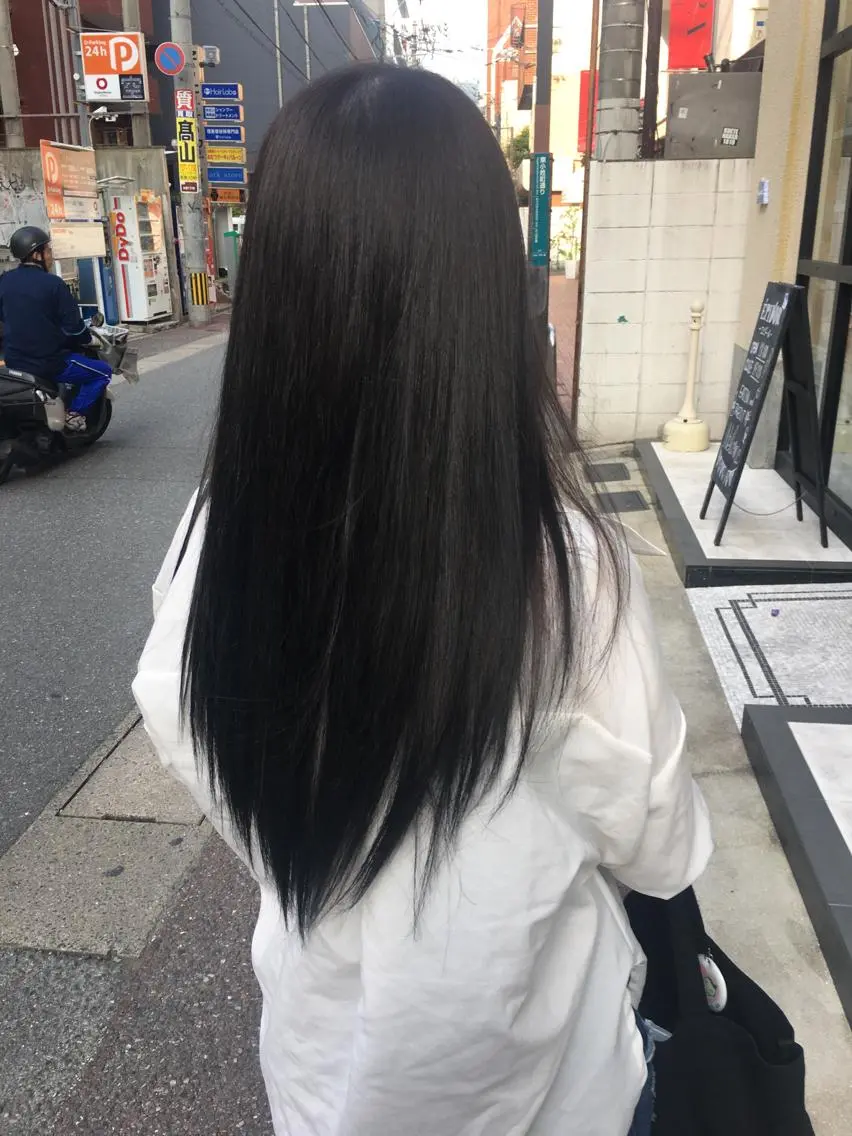 ✅しっかり癖を伸ばしたい方✅カット&縮毛矯正&毛髪改善トリートメントの写真