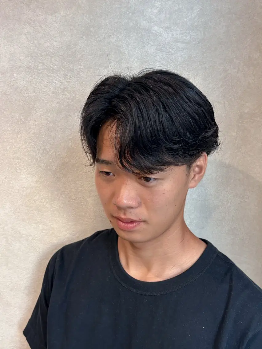 【自然に垢抜け】バレにくいニュアンスパーマ+カット🇰🇷の写真