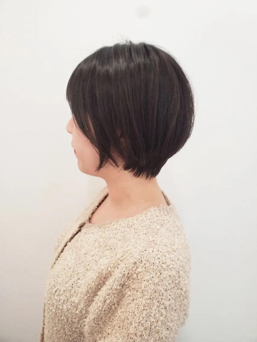 ショート カット トリートメント ヘッドスパ 齋藤 愛美のヘアスタイル