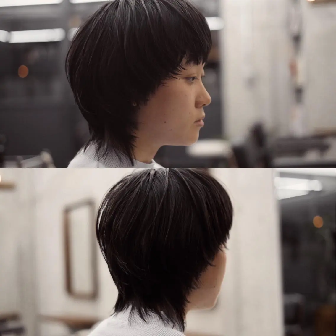 ショート メンズ マッシュウルフ マッシュ メンズウルフカット ショートヘア ウルフカット カット ヘアセット ✂︎ウルフ・ショート ✂︎MIKUNIのヘアスタイル