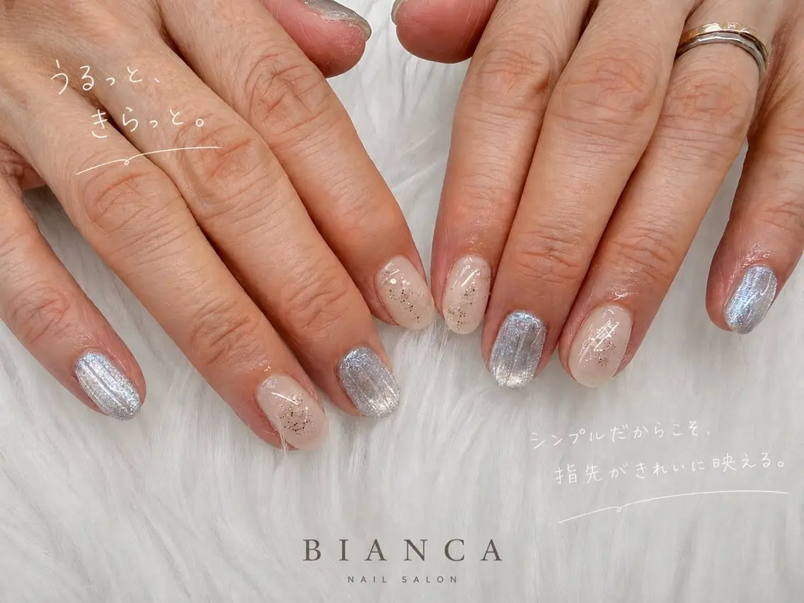 ネイル ハンドネイル Bianca大宮 入江のネイルデザイン