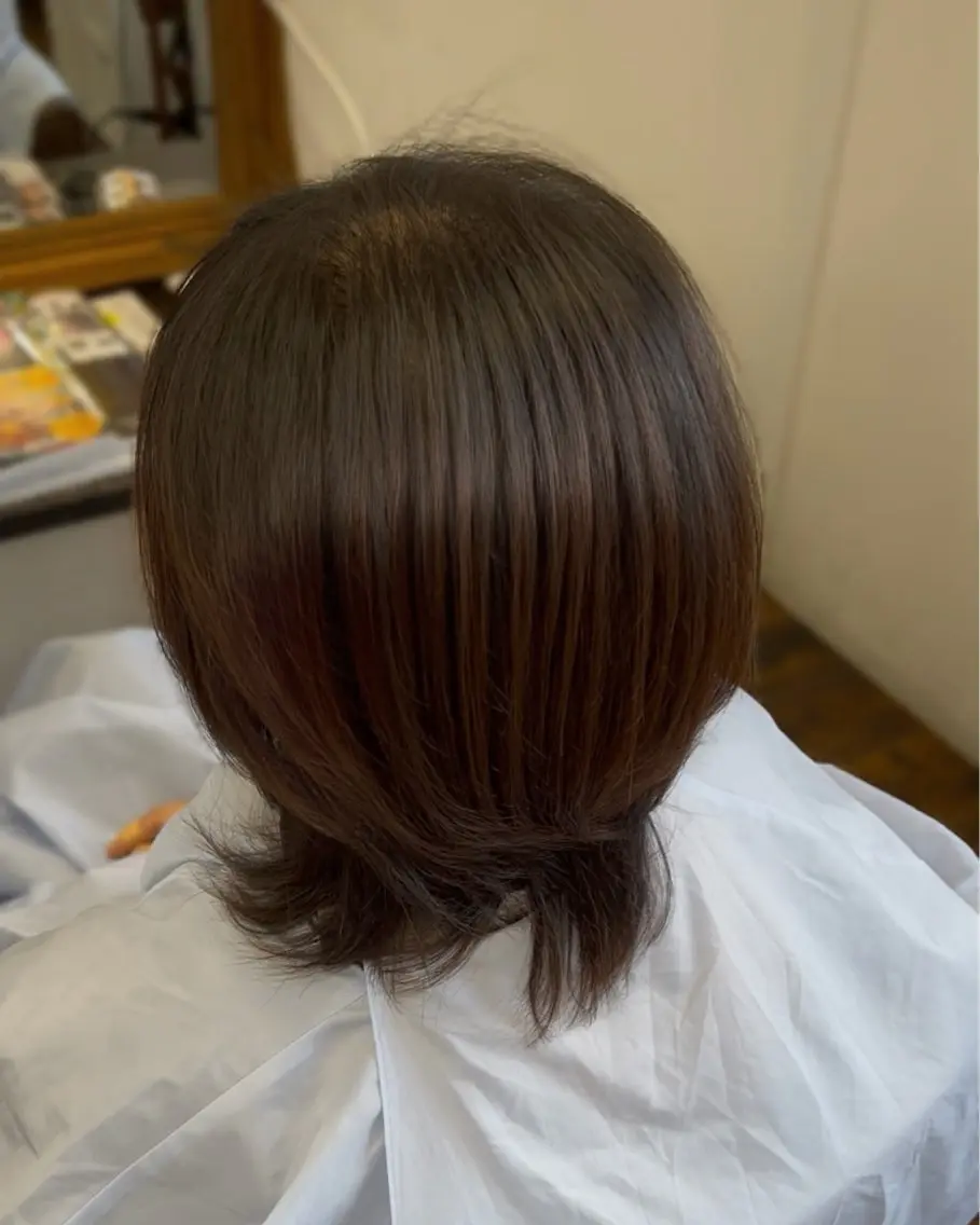 ショート 縮毛矯正 m yuunaのヘアスタイル