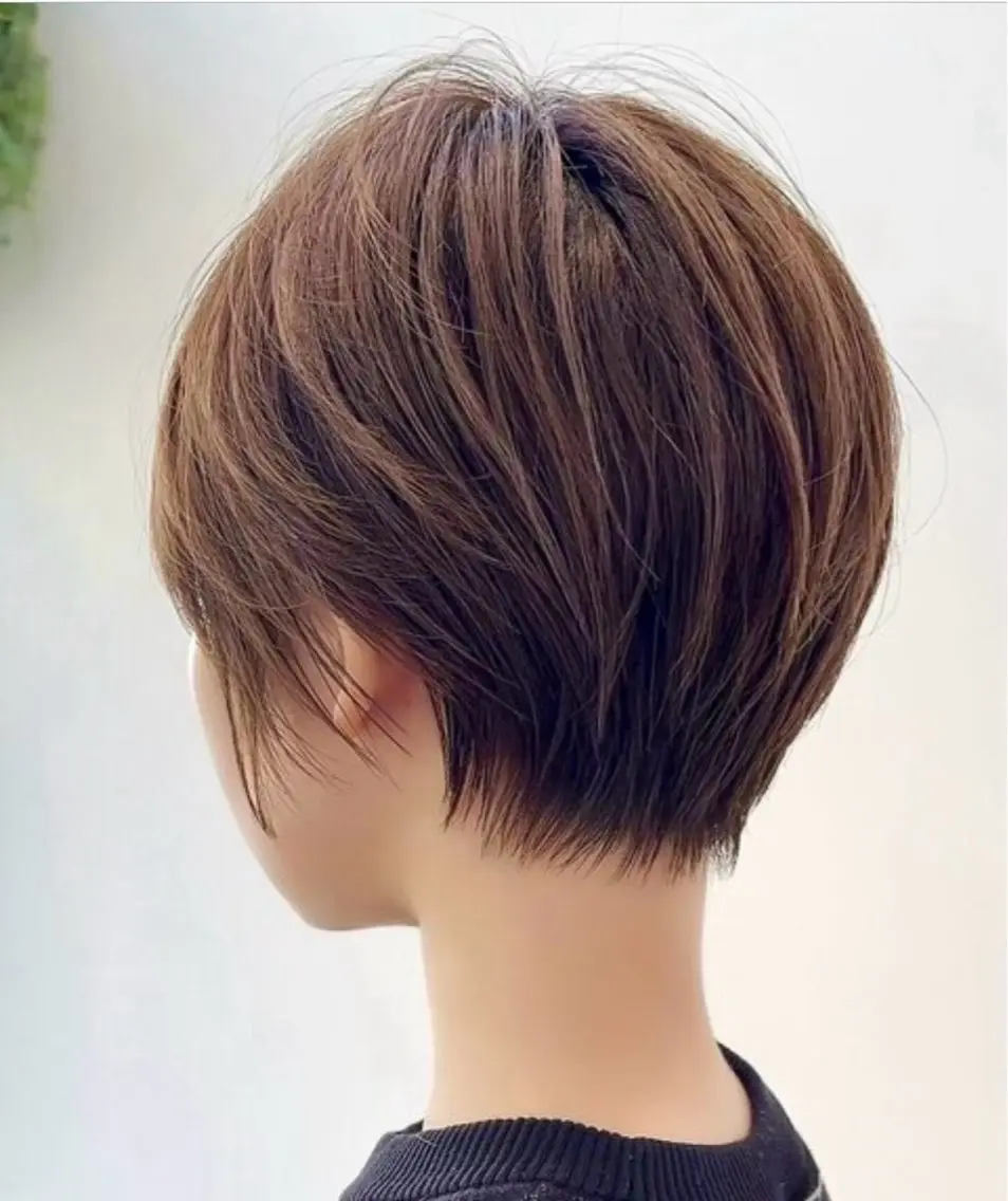 ショート カット トリートメント 40代からの似合わせ ショート/たかいのヘアスタイル