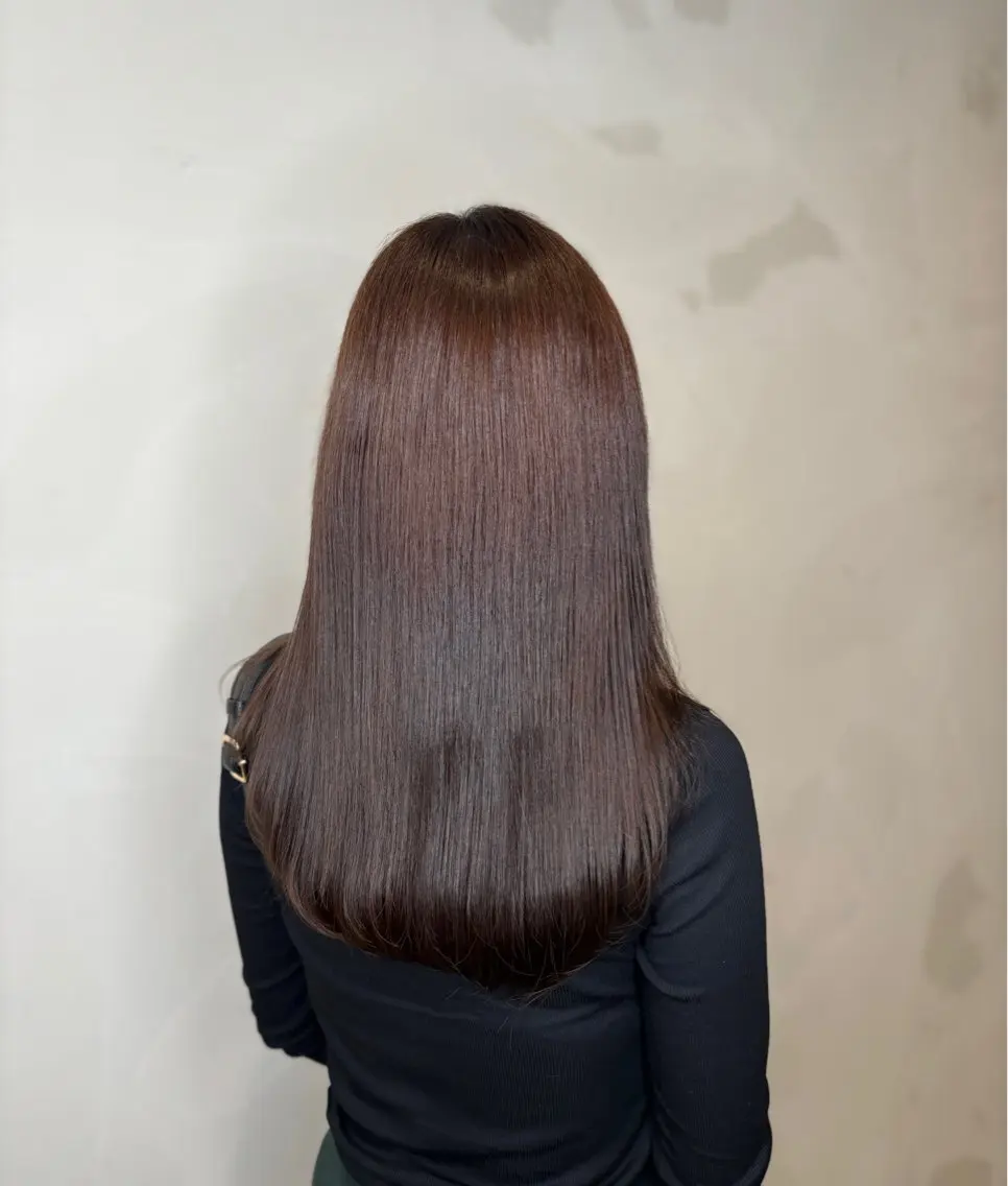 ロング カラー アッシュ ベージュカラー 透明感カラー カノエ下関熊野店 /AOIのヘアスタイル
