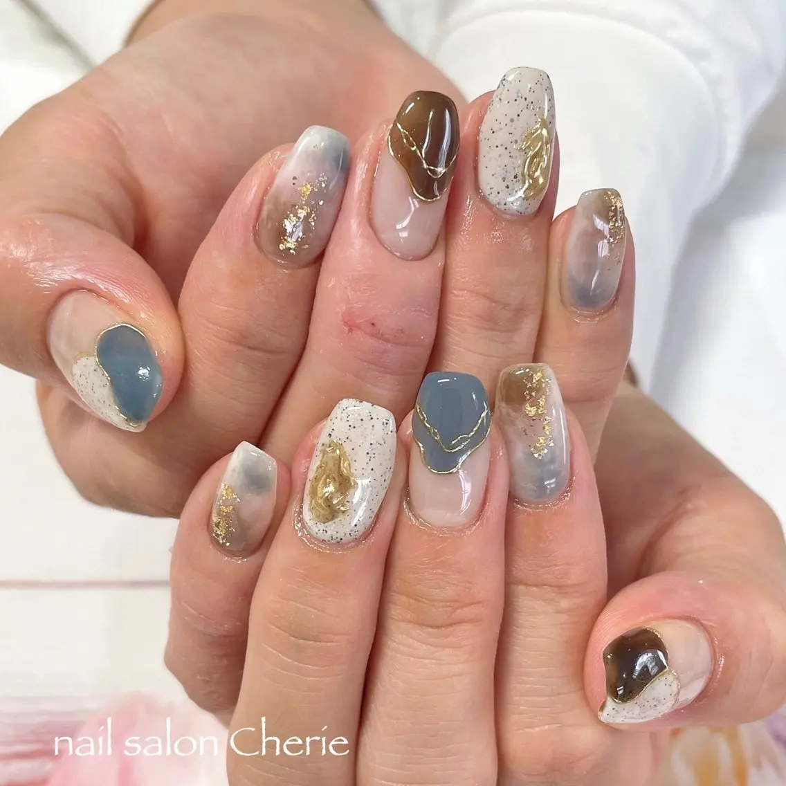 ネイル ハンドネイル nail salon Cherieのネイルデザイン