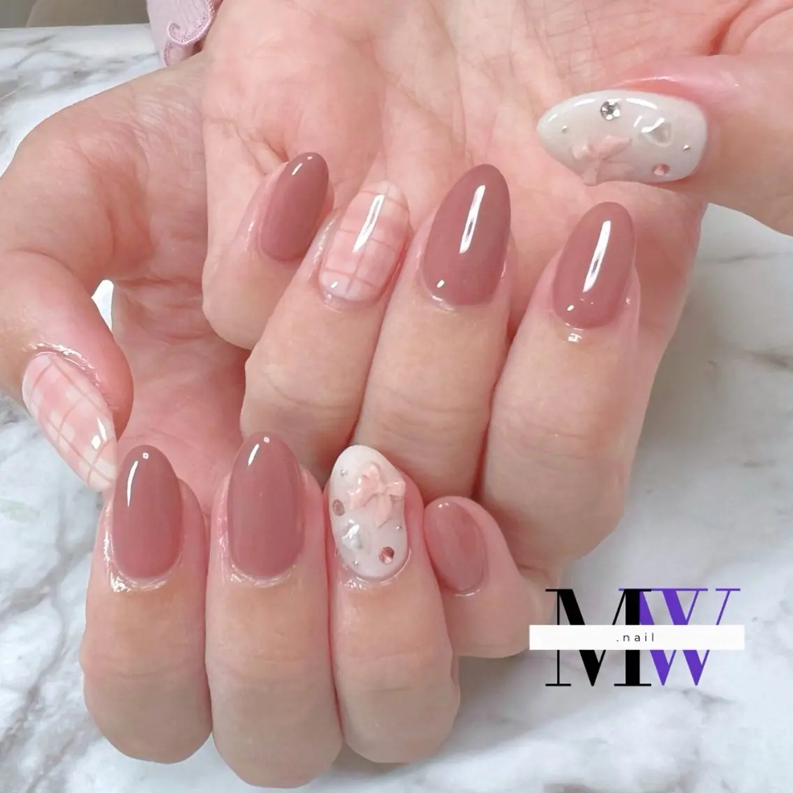 ネイル ハンドネイル MW .nailのネイルデザイン
