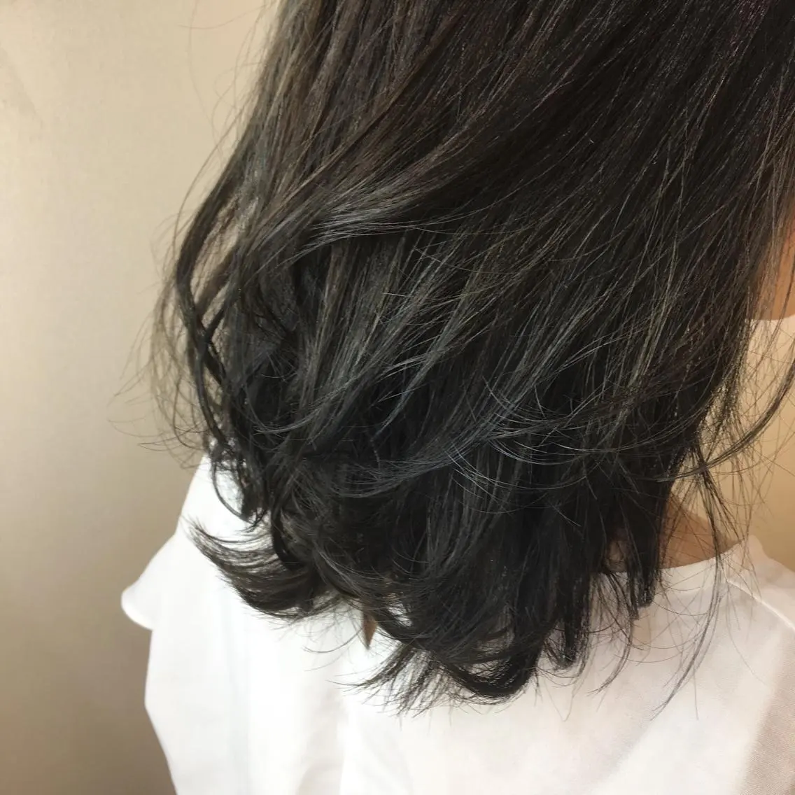 セミロング カラー ハイライトカラー ハイライト カット ヘッドスパ 広がり、まとまらない お悩み改善/ 中田のヘアスタイル