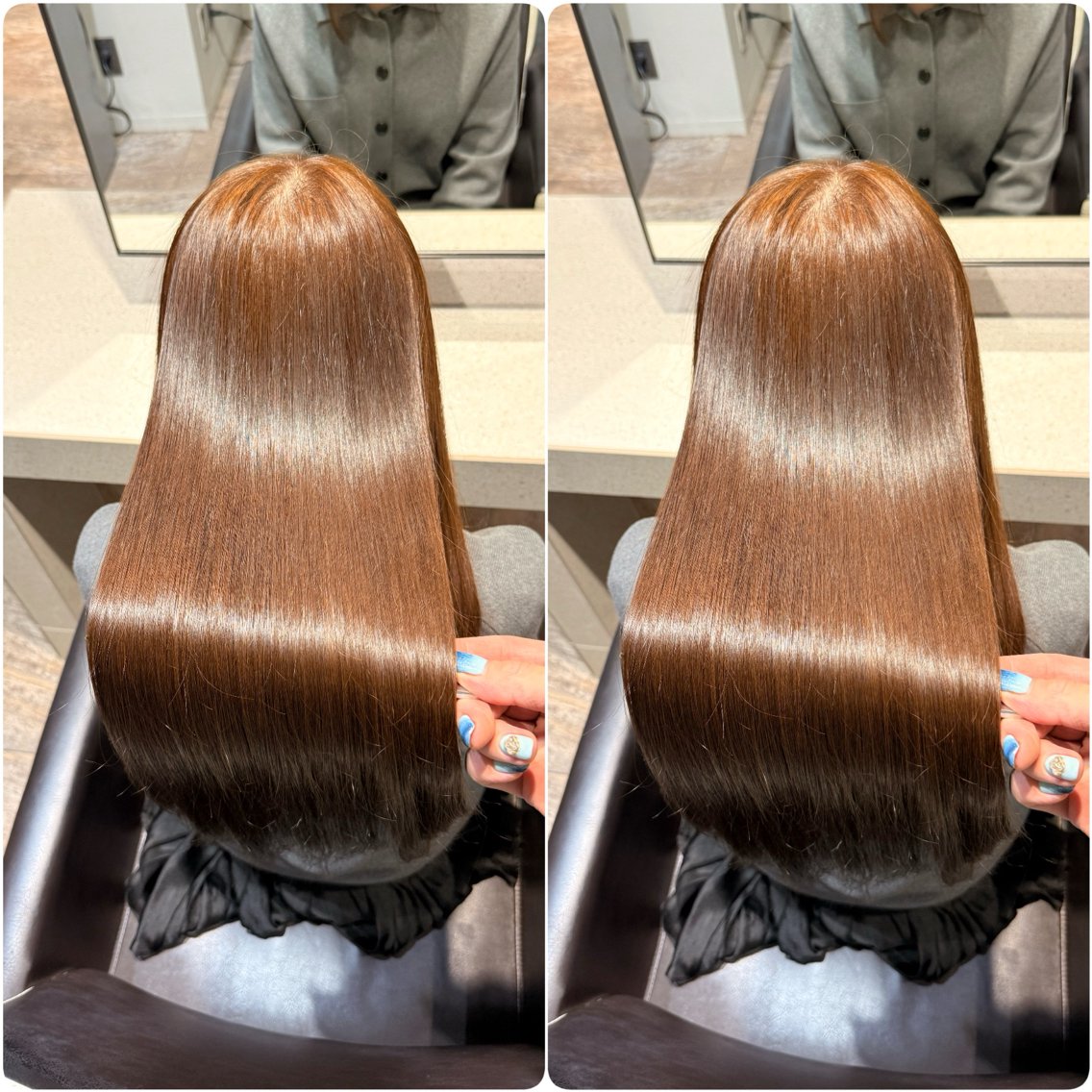 ロング カラー カット 縮毛矯正 トリートメント ヘッドスパ 🩵ULTOWA🍀 髪質改善/縮毛/関口のヘアスタイル