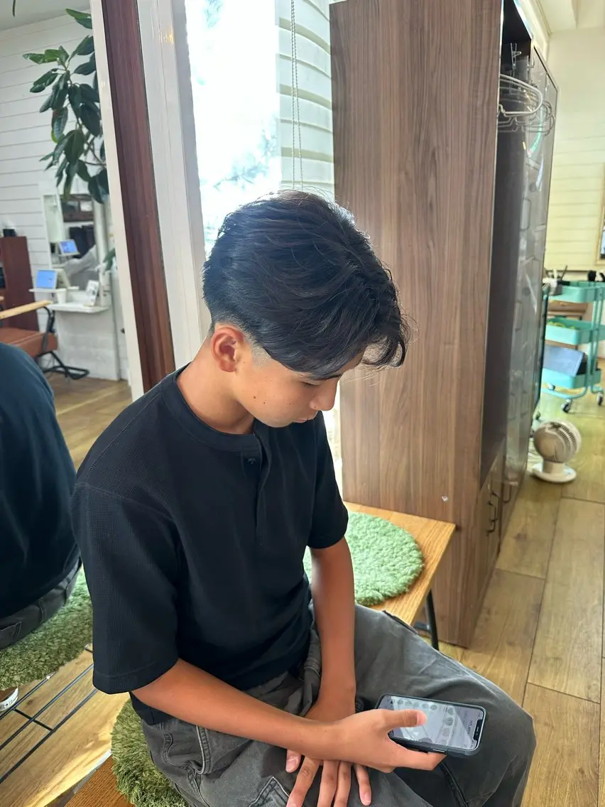 メンズ カット 福井 咲羅のヘアスタイル