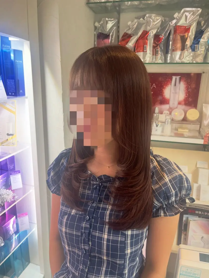 セミロング レイヤーカット カットモデル様募集中 /コトハ‎🪽🫧のヘアスタイル