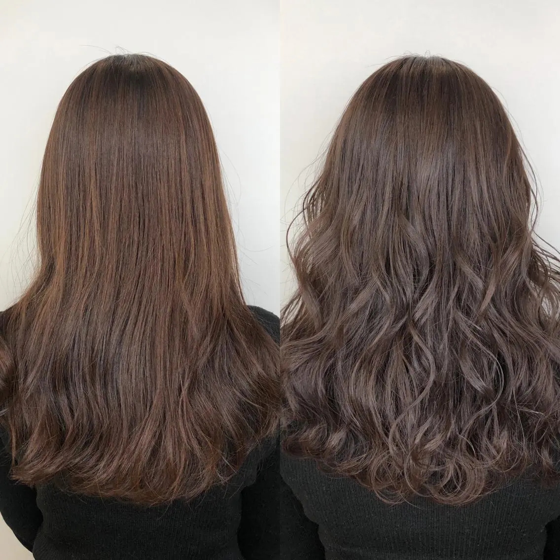 セミロング カラー ラベンダーカラー ピンクカラー ピンクラベンダー 【透明感、艶髪】西村 有司のヘアスタイル