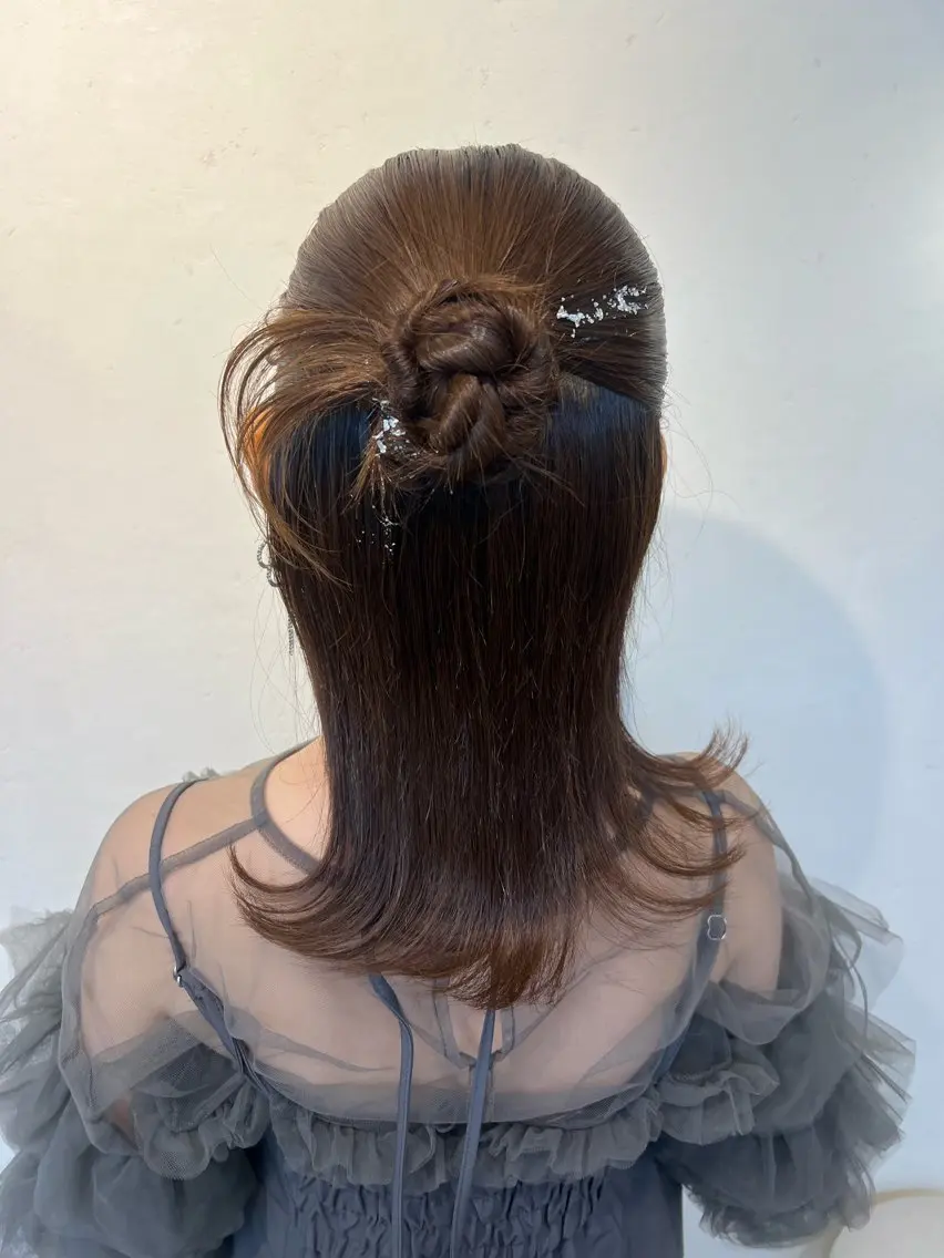 ヘアアレンジ ヘアセット 大人可愛いヘアメイク 💋🧚‍♀️しずかのヘアスタイル