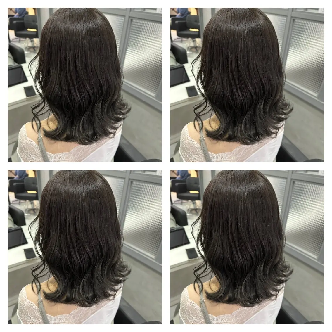 セミロング カラー ヘアアレンジ 🎀推し活ヘアー🎀 Yuuna🐰💖のヘアスタイル