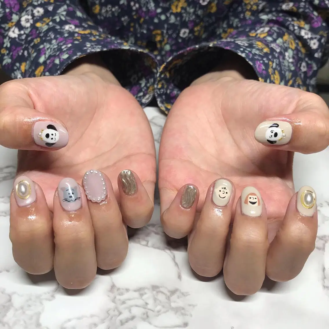 ネイル 持ち込み アスピーネイル asukaのネイルデザイン