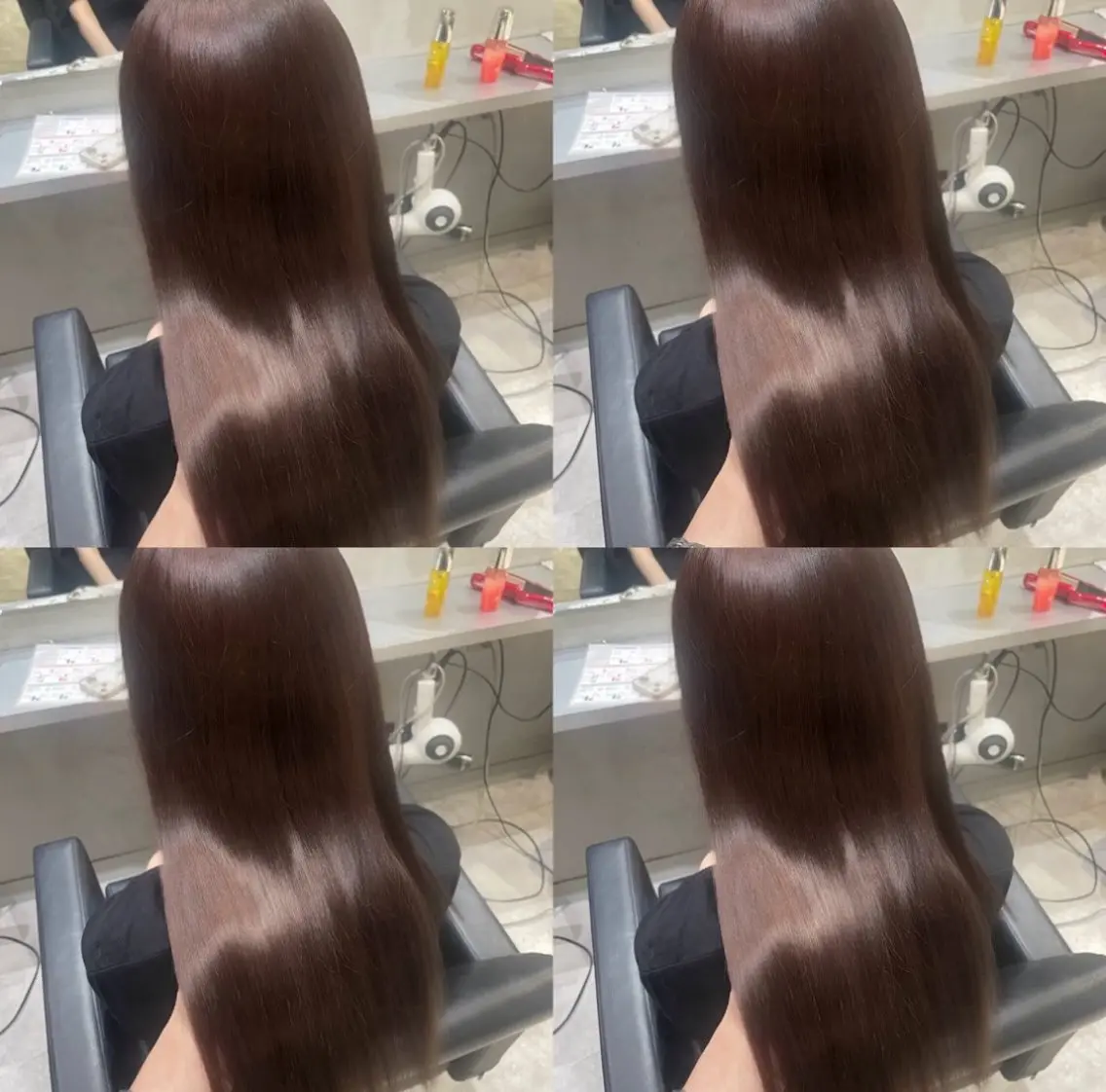 ロング カラー カット ヘアカラー トリートメント 髪質改善 /絹髪🫧ゆたかのヘアスタイル