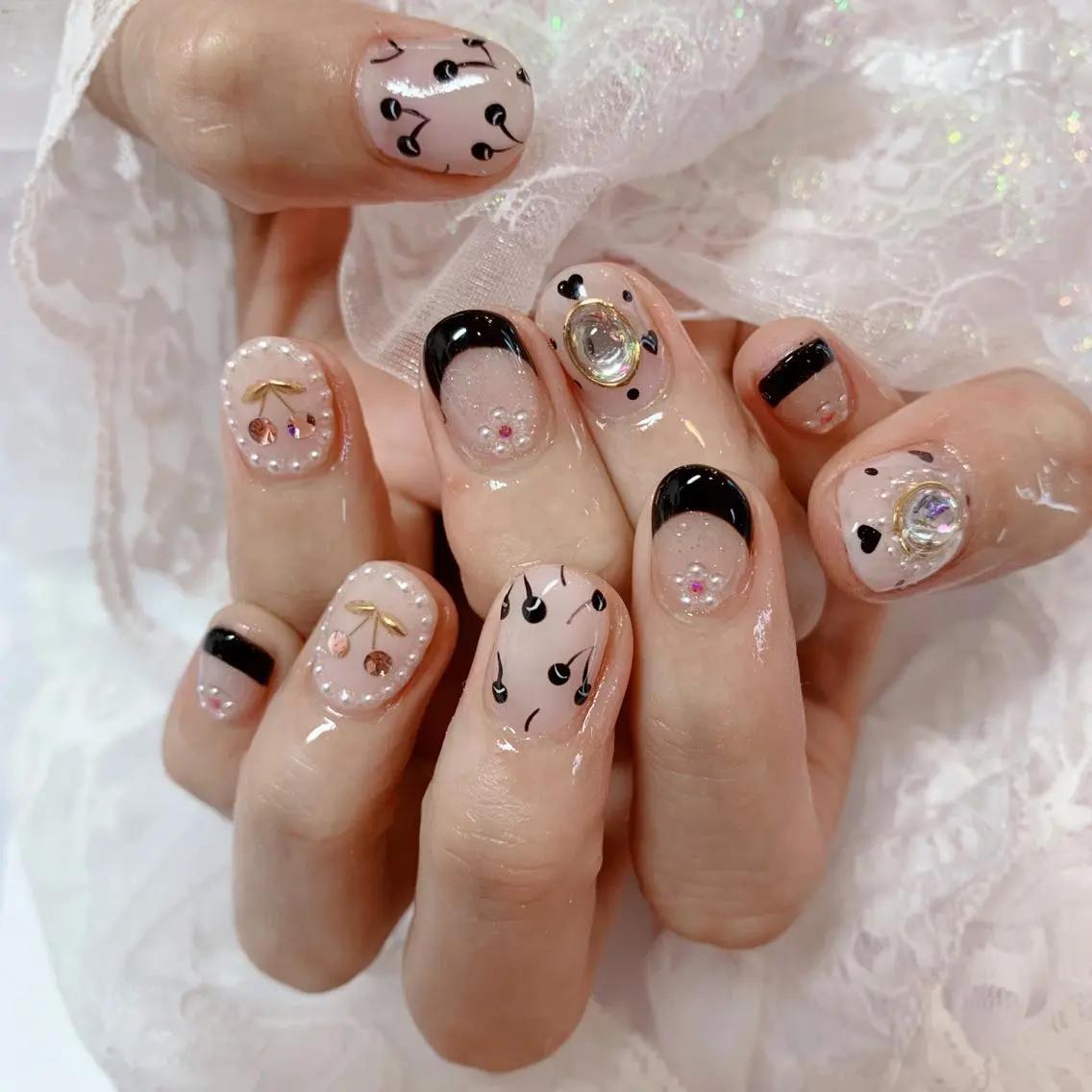 ネイル ハンドネイル La neige* yuki 🐩🌙のネイルデザイン