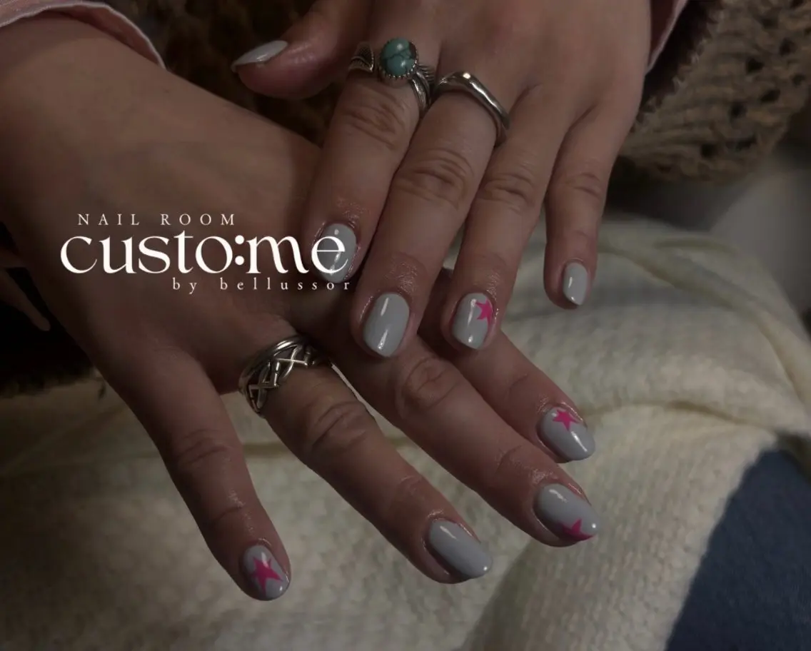ネイル ワンカラーネイル custom：me shunaのネイルデザイン