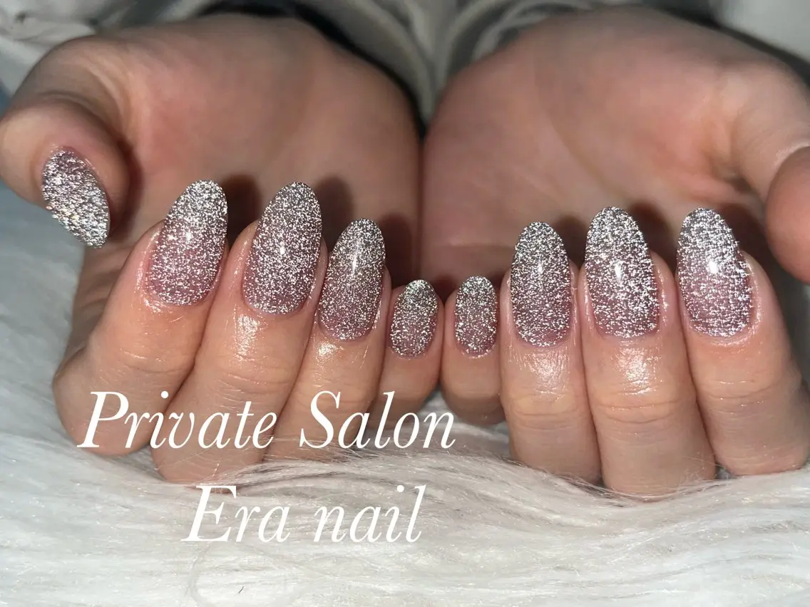 ネイル フラッシュネイル ワンカラーネイル ハンドネイル Era nailのネイルデザイン