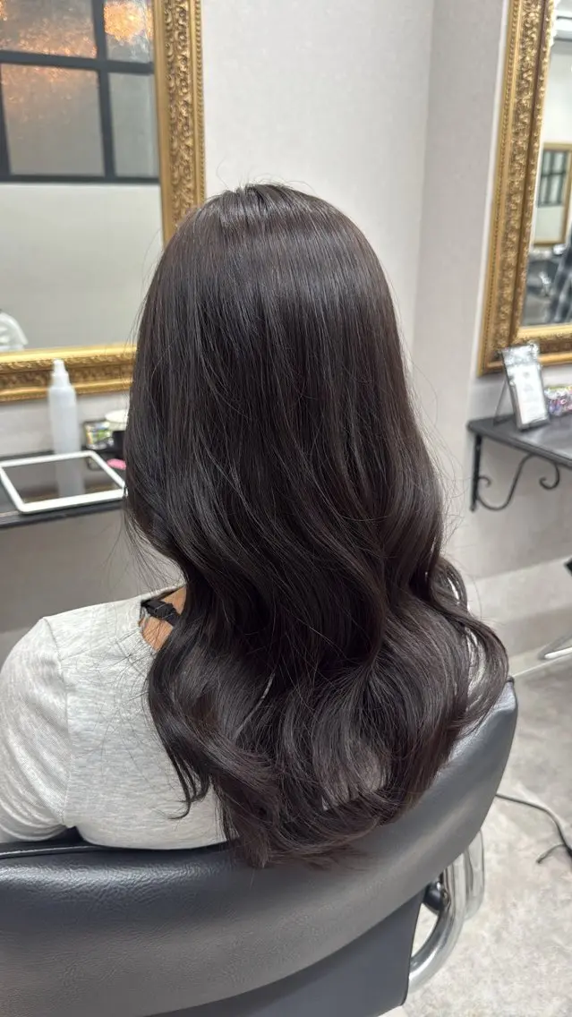 ロング ヘアカラー トリートメント 艶髪/ダブルカラー 🍒misakiのヘアスタイル
