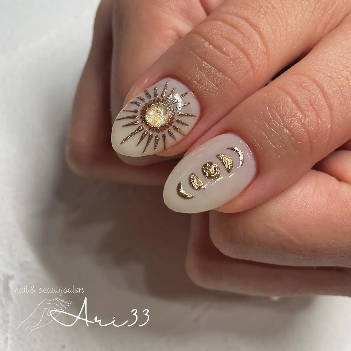 ネイル ハンドネイル プライベートサロン Ari33nailのネイルデザイン