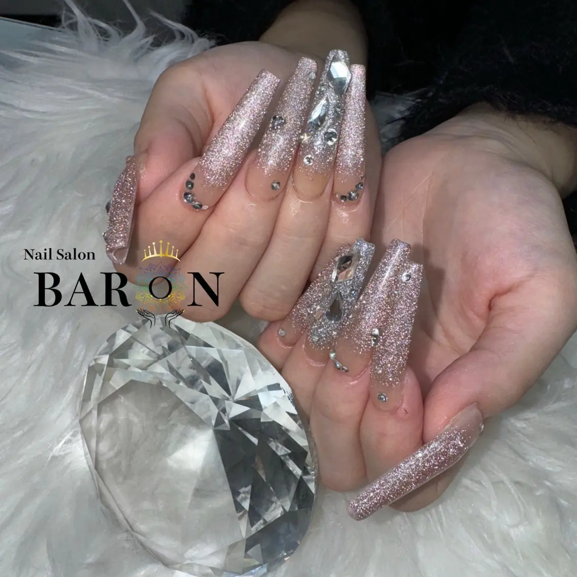 ネイル ハンドネイル 🖤BARON🖤 MIUのネイルデザイン