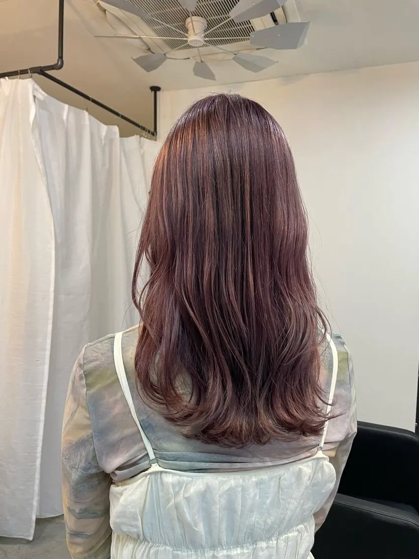 ロング カラー カット ヘアカラー 顔周りカット 🎀サヤカ🎀のヘアスタイル