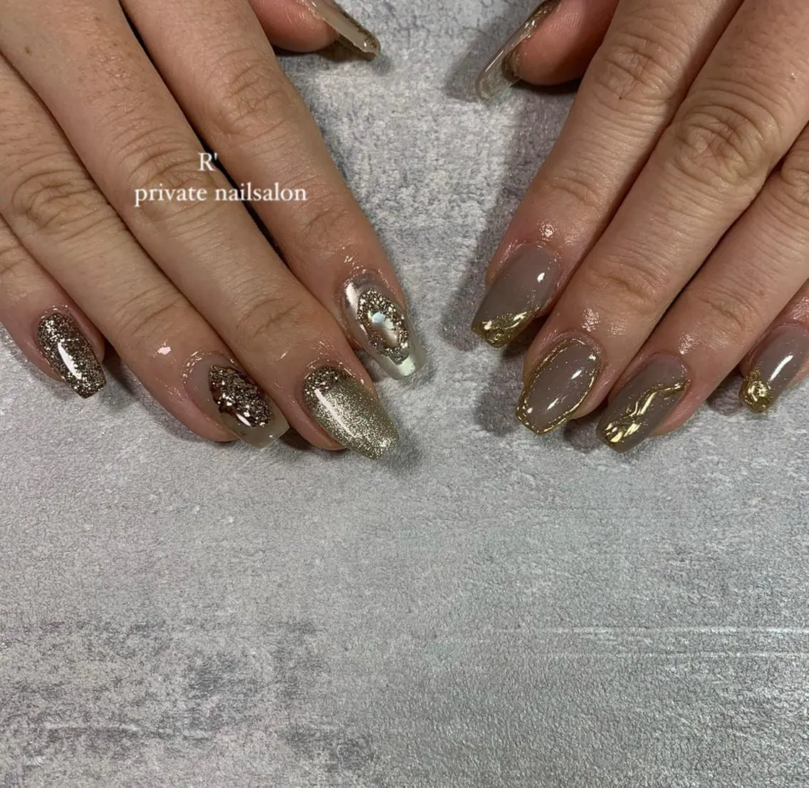 ネイル ニュアンスネイル Bersinar nail(rina)のネイルデザイン
