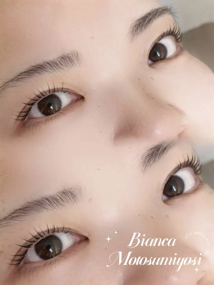 マツエク・マツパ マツパ Bianca 元住吉 麗乃のマツエク・マツパデザイン