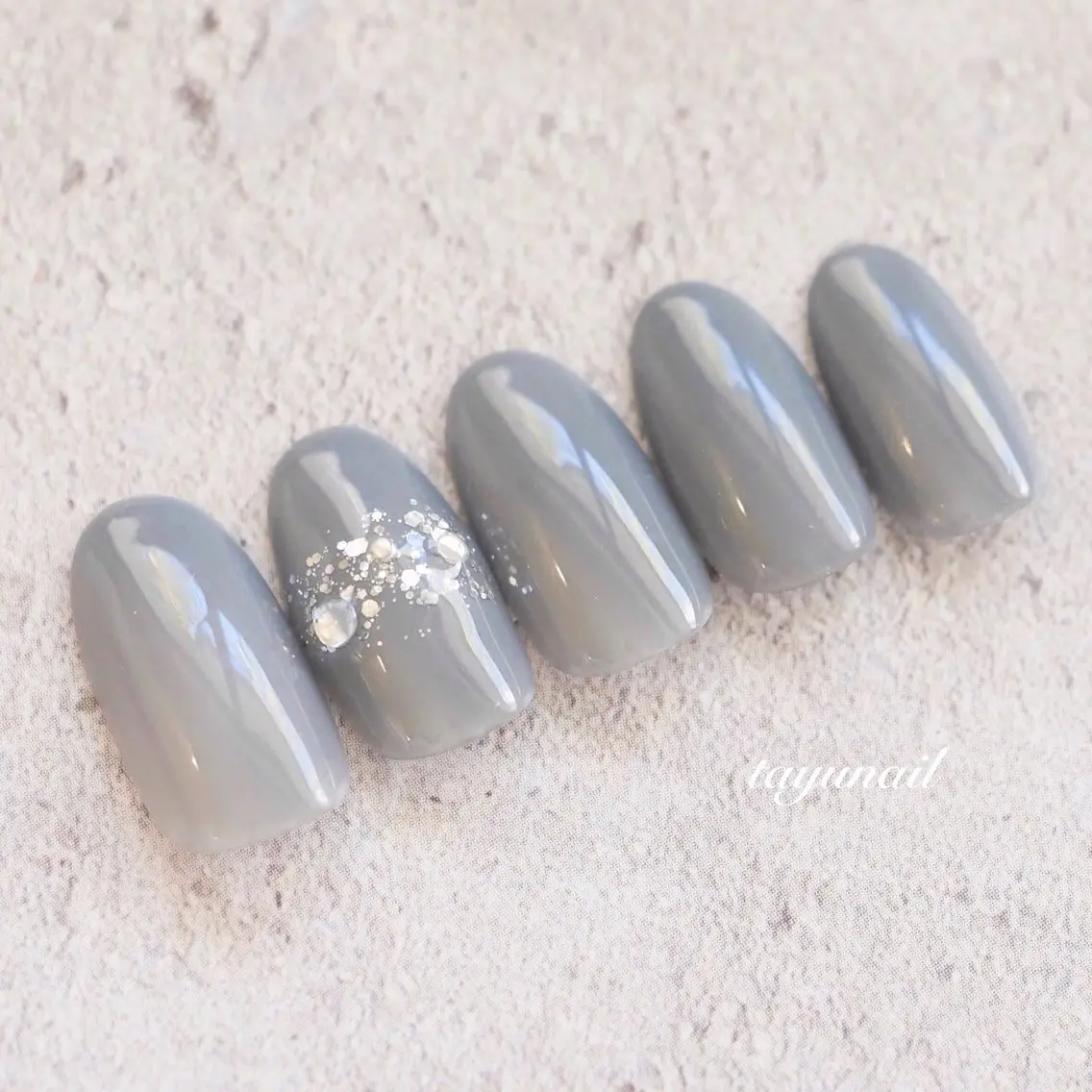 ネイル アートネイル ジェルネイル パラジェル シンプルネイル ネイルサロン 【たゆnail】のネイルデザイン