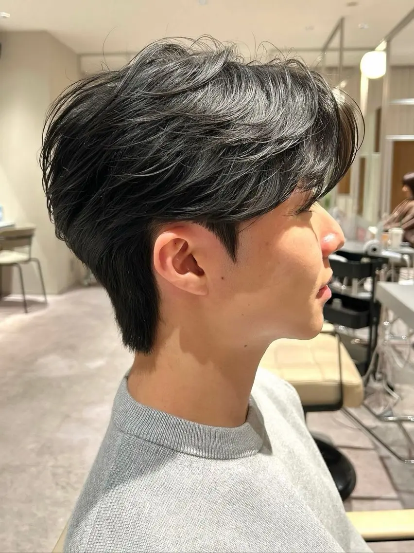 【10~20代限定!】メンズセンターパート👦🏻✂️の写真