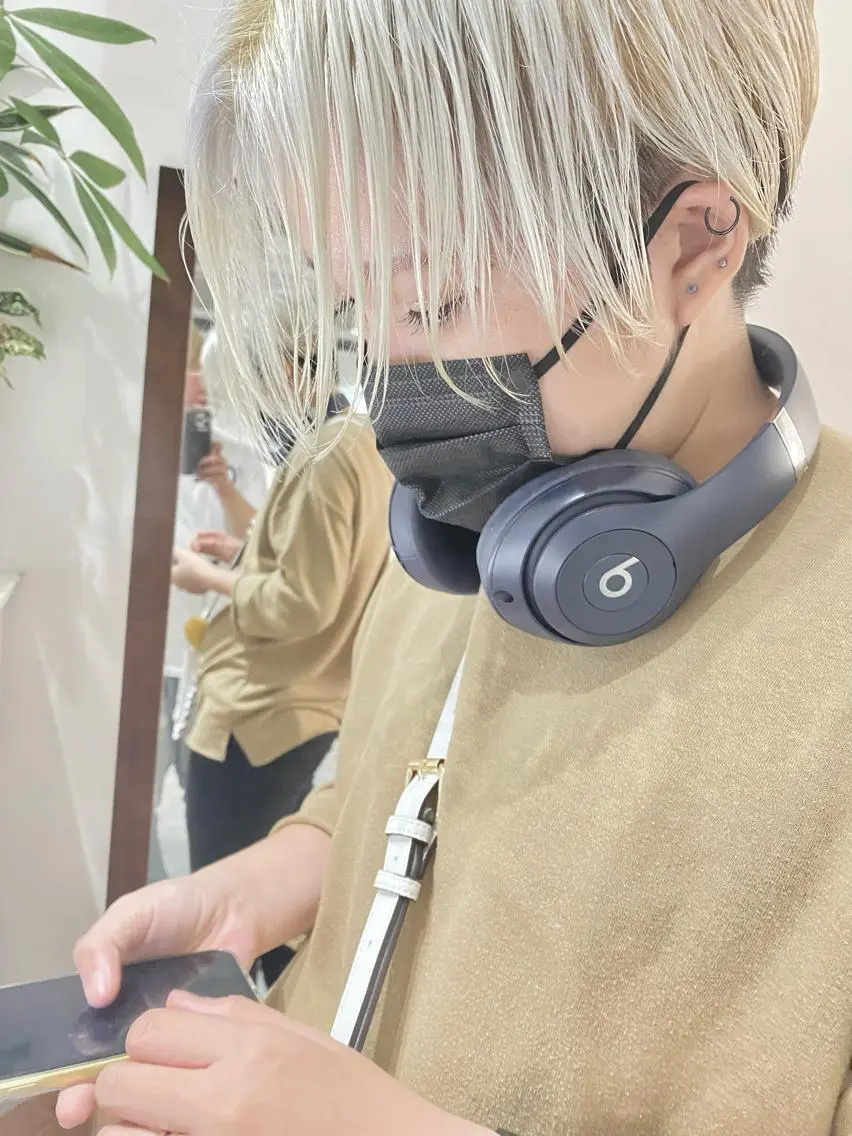 カット+ハイブリーチ(ブリーチ2回)+オーダーメイドトリートメント/¥16500~の写真