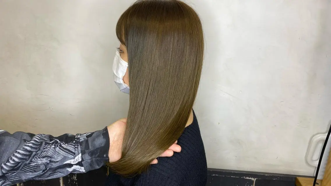 ロング カラー イルミナカラー 髪質改善 トリートメント 綺麗な髪質にしたい方 限定🌈清水　祥のヘアスタイル