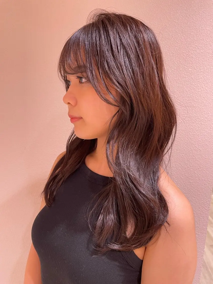 ロング カット ヘアカラー 🌟似合わせショート No.1🌟ホノのヘアスタイル