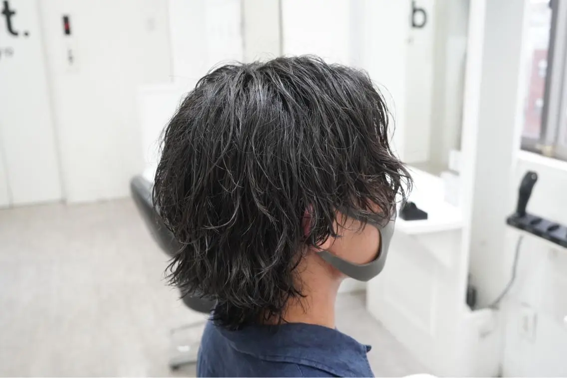 パーマ メンズ カット パーマ 町田No.1パーマ 特化✂︎小杉澪生のヘアスタイル