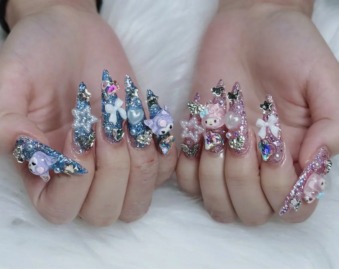 ネイル オーロラネイル チークネイル フットネイル フレンチネイル ジェルネイル ハンドネイル Nichi Nailsのネイルデザイン