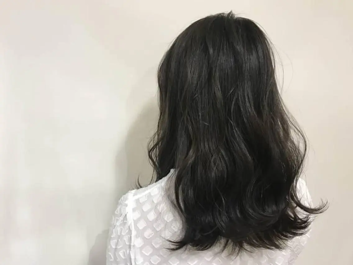 セミロング mens.salon hackのヘアスタイル