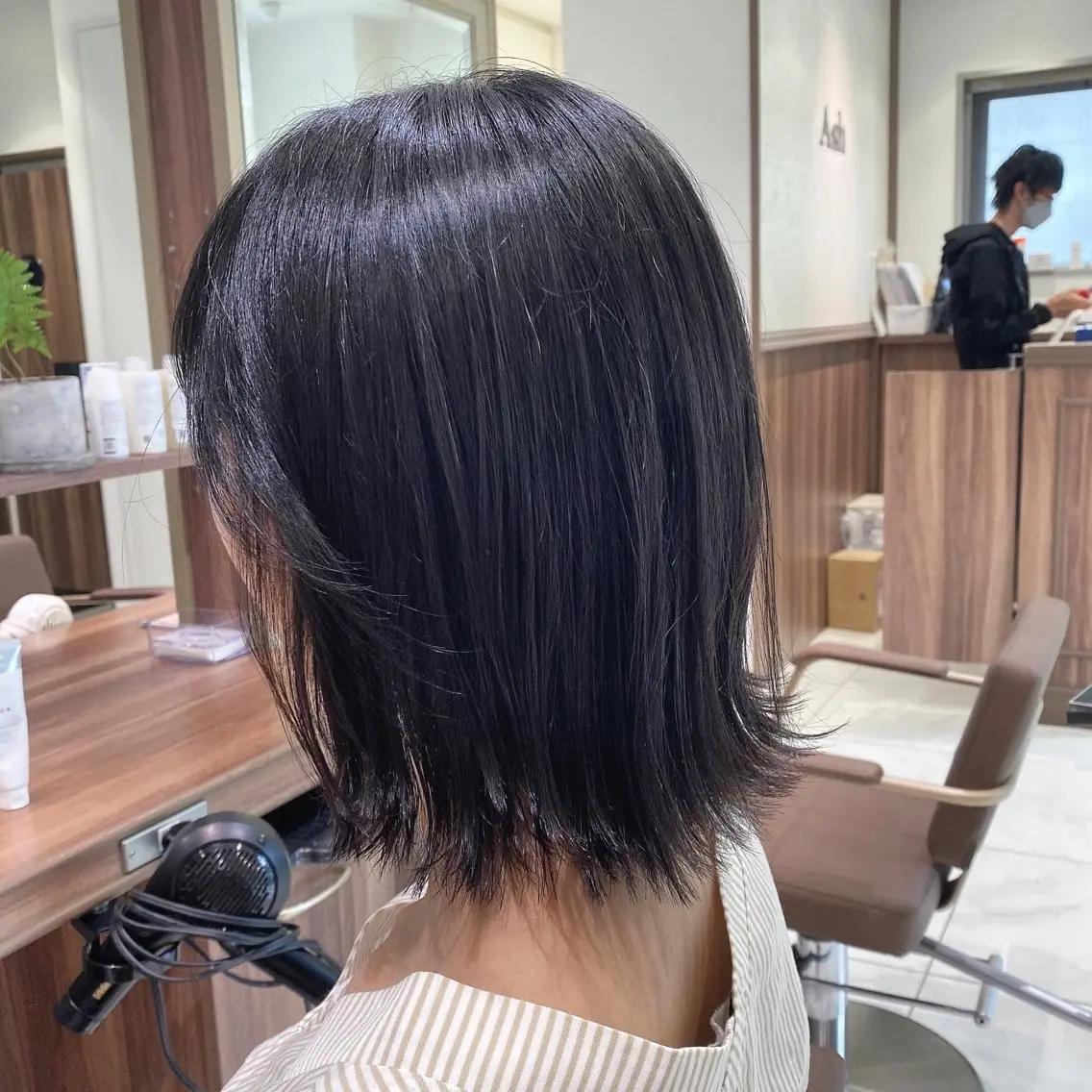 ミディアム ボブ カット 🎀暖色color/ トップスタイリストのヘアスタイル