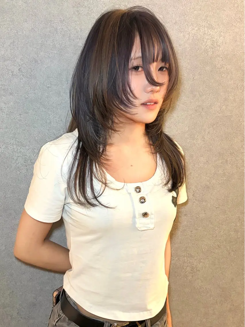 ロング カラー ヘアカラー コツ🧚ハイトーン /カラー/名古屋/栄のヘアスタイル
