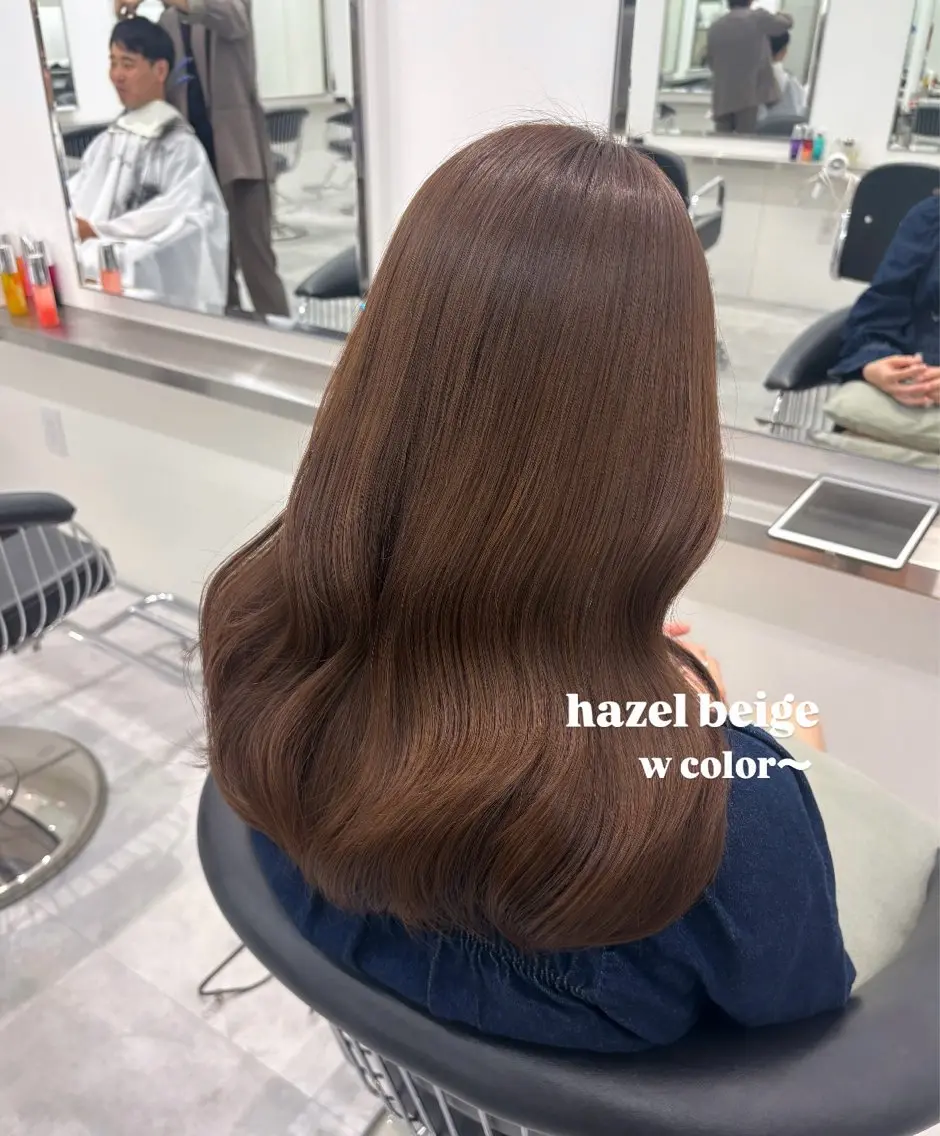 ロング ヘアカラー Parve Mix/ 平 奈果🎀のヘアスタイル